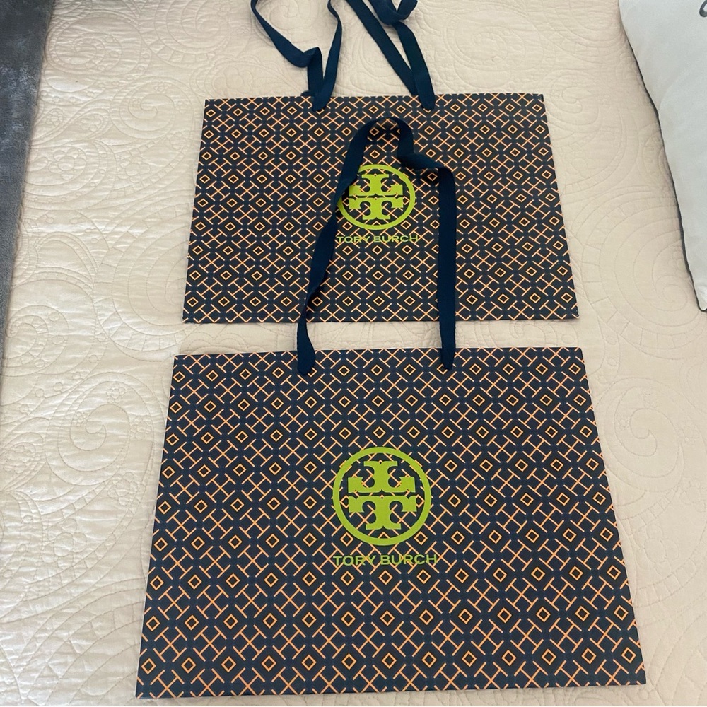 2 Tory Burch Paper Shopping Bags
